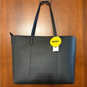 New DKNY Saige Black Tote bag